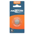 ANSMANN CR2025 Batterie Lithium Knopfzelle 3V / Qualitativ hochwertige Knopfbatterien/Ideal für Autoschlüssel, TAN-Gerät, Taschenrechner, Kinderspielzeug, Fernbedienung, Uhren, etc.
