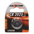 5-30x ANSMANN Lithium Knopfzelle "CR2025", 3,0 Volt, 1er-Blister BIS 62% RABATT
