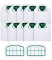 10 VK200 Staubsaugerbeutel für Vorwerk Kobold VK200 FP200 Filte, Premium Alle...