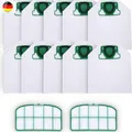 10 VK200 Staubsaugerbeutel für Vorwerk Kobold VK200 FP200 Filte, Premium 