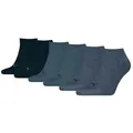 PUMA Sneakersocken Soft Cotton (3-Paar) mit Cat-Logo und PUMA-Schriftzug blau 39-42