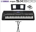 Yamaha PSR-SX600 61-Tasten tragbares Keyboard mit X-Ständer getestet funktion...