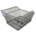 Fischer Fahrradkorb hinten 50171 schwarz, 25kg max. Lastaufnahme