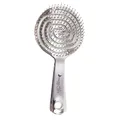 nascita Haarbürste ohne Ziepen für Damen, Herren & Kinder - Entwirrbürste für Locken, lange & nasse Haare - Nachhaltige Detangler Bürste mit Spiralfeder mit 3D-Flexi-Design - Hair Brush Shiny Silver