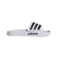 adidas Unisex Adilette Shower Slides Sandal, wonder quartz/bliss pink/wonder quartz, 42 EU