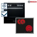 Bosch Herdset BACKOFEN HEF113BA0 / KOCHFELD NKN645GA2E HND211LB1