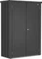 Biohort Mehrzweckschrank Romeo Gr. M high, verschiedene Farben 132x57x181 cm, der ideale Terrassenschrank aus Metall
