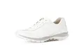 Gabor Damen Low-Top Sneaker, Frauen Halbschuhe,Freizeit,sportlich,straßenschuhe,Strassenschuhe,Sportschuhe,Weiss (S.Weiss),43 EU / 9 UK