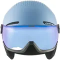 Alpina Sports Skihelm Alpina Kinder Skihelm ZUPO VISOR Q-LITE 48