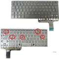 Tastatur  für Asus ZenBook DE UX305 UX305CA UX305FA UX305UA UX305U Keyboard - Schwarz