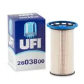 UFI Filters, Dieselfilter 26.038.00, Ersatz-Kraftstofffilter, Geeignet für Autos, Anwendbar auf verschiedene Modelle wie Audi, Seat, Skoda und Volkswagen