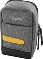 Hama Kameratasche Terra 90M 121302 | für Fotokameras | recyceltes Polyester | Gürtelschlaufe & Nackengurt | Grau