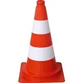 Schake PVC-Leitkegel Orange-Weiß 50 cm