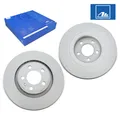 2X ATE 24.0122-0150.1 BREMSSCHEIBE VORNE FÜR VW GOLF AUDI SKODA SEAT 1J0615301E