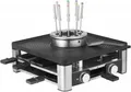 WMF Lumero 3-in-1 Raclette Fondue Grill elektrisch | für 8 Personen | Temperaturregler | Cromargan Edelstahl matt