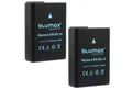 Blumax 2x EN-EL14 D3300 D5300 D5500 D5600 P7800 1050 mAh Kamera-Akku