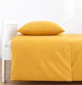Loolay Kinderbettwäsche Set Baumwolle Baby & Kinder, 2-teilig, viele Größen IKEA passend GELB, Atmungsaktiv & hautfreundlich - perfekt für moderne Kinderzimmer!