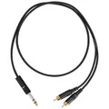 Sommer Cable ON56-0100-SW SC-Onyx Klinke Stereo Male - 2 x Cinch Male 1 Meter