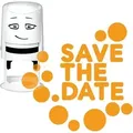 NIO Stempelmotiv - save the date-dots