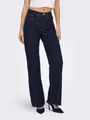 ONLY High-waist-Jeans ONLJUICY HW WIDE RINSE DNM MAS763 NOOS Baumwollmischung