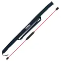 Sport-Tec Schwingstab, 160 cm inkl. Sport-Tec Tasche rot/schwarz