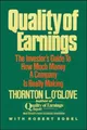 Thornton L O'Glove / Quality of Earnings9780684863757
