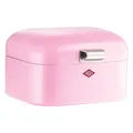 Wesco 235 001 Mini Grandy Brotkasten 17 x 18 x 12cm (L/B/H) rosa, Edelstahl