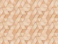 living walls Fototapete The Wall, glatt, 3D-Optik, geometrisch, matt, Fototapete Geometrisch Tapete 3D Tapeten Wohnzimmer modern Flur Design