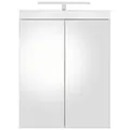 INOSIGN Spiegelschrank Avena Badezimmerschrank wahlweise mit LED-Beleuchtung - (B/T/H) 60/17/77 cm weiß