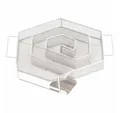 vidaXL Grillspieß Kaltrauchgenerator 6-Seitig 22,5 cm Edelstahl