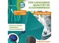 KESSER® Alu Ampelschirm LED Solar + Abdeckung mit Kurbelvorrichtung UV-Schutz Aluminium mit An-/Ausschalter Wasserabweisend - Sonnenschirm Schirm Gartenschirm