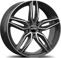 4x Alufelgen Gmp FASTEN Black diamond 8,5x20 ET25 LK5 112 20 Zoll Felgen Alu