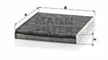 MANN-FILTER CUK 2545 Filter, Cabin Luft für Audi, Lamborghini, Mercedes, Puch