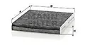 CUK 2545 MANN-FILTER Innenraumfilter Für AUDI, LAMBORGHINI, MERCEDES-BENZ, P