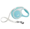 flexi Flexileine FLEXI Rollleine New COMFORT Gurt - 3m, bis 12kg Farbe: hellblau