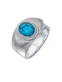 KUZZOI Ring Herren Sterlingsilber silber, 66 577508-0001-00660