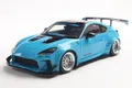 Toyota GR86 LBWK BODY KIT blau – Sammlermodell im Maßstab 1:18