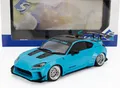 SOLIDO 1/18 TOYOTA GR86 LBWK BODY KIT COUPE 2024 BLAU STATISCHES MODELL DIECAST