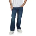 MUSTANG Straight-Jeans Herren Jeanshose Big Sur Regular Fit Denim Hose mit Stretch blau 38W / 34L