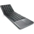 Aplic faltbare Mini Bluetooth Tastatur mit Touchpad - faltbares Keyboard im Super Slim Design