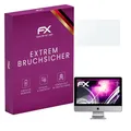 atFoliX Glasfolie kompatibel mit Apple iMac 21,5 2019 Panzerfolie, 9H Hybrid-Glass FX Schutzpanzer Folie