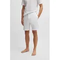 BOSS Pyjamashorts Waffle Shorts weiß XL