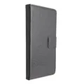 caseroxx Bookstyle Handytasche für Doro 8035 in schwarz – Klapphülle aus Kunstleder mit Kreditkartenfächern, Magnetverschluss, Standfunktion & Rundumschutz für Display und Gehäuse