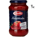 3x Barilla Arrabbiata pasta sauce tomatensauce mit chili chilischoten 400g nudel
