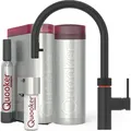 Quooker Flex Round Set mit PRO3 Reservoir & CUBE schwarz **inkl. CUBE Filter Starter Paket** FXRBLK PRO3 CUBE2 *inkl. - Schwarz