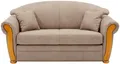 Home affaire Schlafsofa Milano, Hoher Sitzkomfort mit Schlaffunktion und Bettkasten, incl. Zierkissen