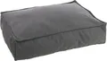 Flamingo Orthopädisches Hundebett Baldar – Rechteckig, Dunkelgrau, 80 cm | Ergonomischer & Bequemer Schlafplatz für Hunde!