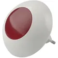 ELV Netzbetriebene Innensirene für Schaltsteckdose, 90 dB, LED-Blitz, 230 V AC, IP20