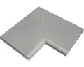 Poolumrandung Beckenrandstein Margo Element 90° Ecke Perlgrau 49,5/49,5 x 31 x 3