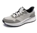 Skechers Herren Slade Ultra Mercer Slip-InTurnschuhe, Gray Leather / Mesh, 46 EU
